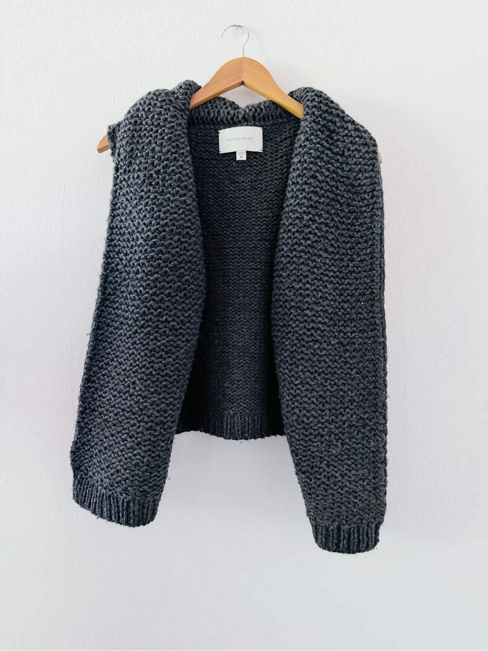 Brochu Walker Chunky Knit Sweater Vest Sleeveless Cardigan